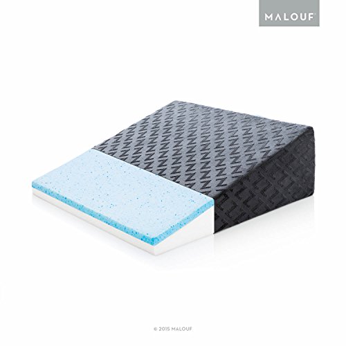 Z Gel-Infused Memory Foam Wedge Pillow - Therapeutic Bed ...